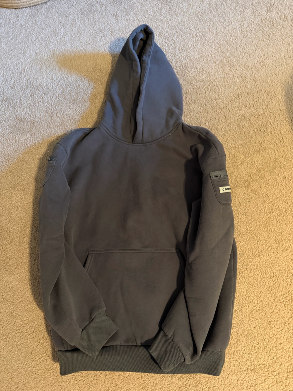 Comfort Men’s / Women's Charcoal Gray Pullover Hoodie